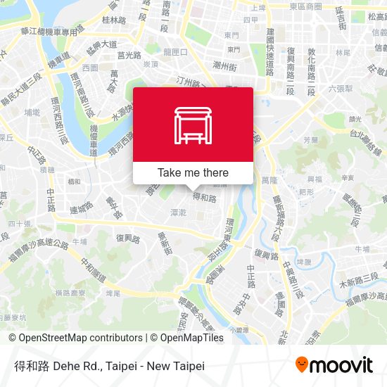 得和路 Dehe Rd.地圖