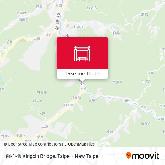 醒心橋 Xingxin Bridge地圖
