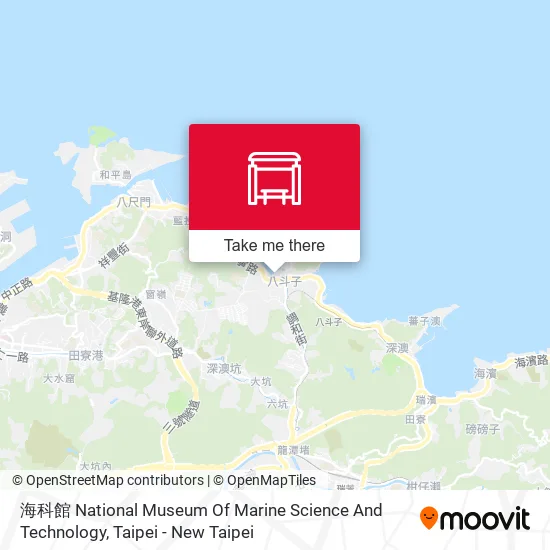 海科館 National Museum Of Marine Science And Technology map