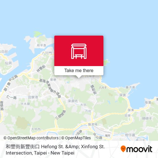 和豐街新豐街口 Hefong St. &Amp; Xinfong St. Intersection map