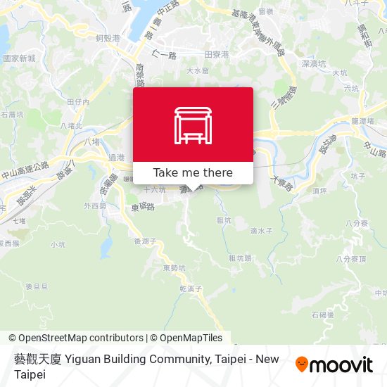藝觀天廈 Yiguan Building Community map