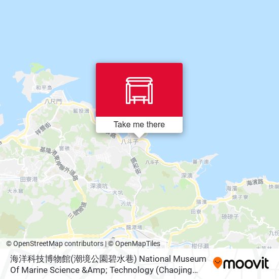 海洋科技博物館(潮境公園碧水巷) National Museum Of Marine Science &Amp; Technology (Chaojing Park)地圖