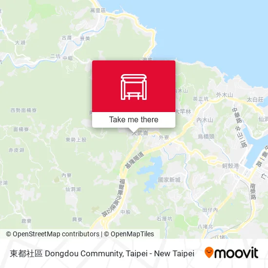 東都社區 Dongdou Community map