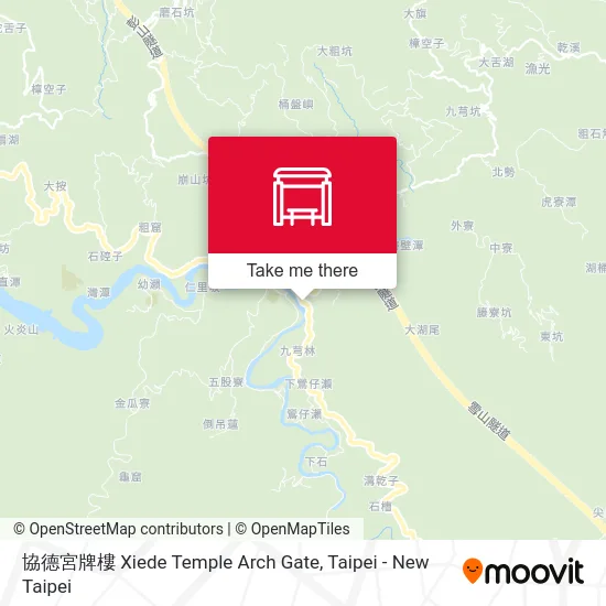 協德宮牌樓 Xiede Temple Arch Gate map
