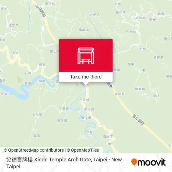 協德宮牌樓 Xiede Temple Arch Gate地圖