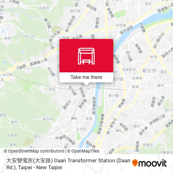 大安變電所(大安路) Daan Transformer Station (Daan Rd.)地圖