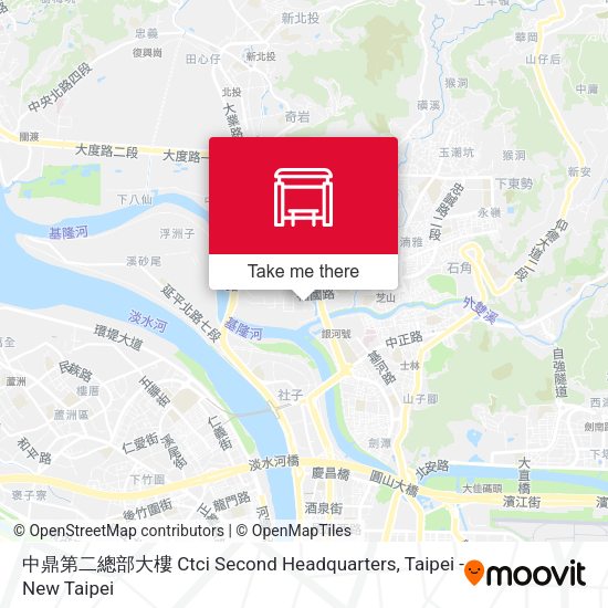 中鼎第二總部大樓 Ctci Second Headquarters map