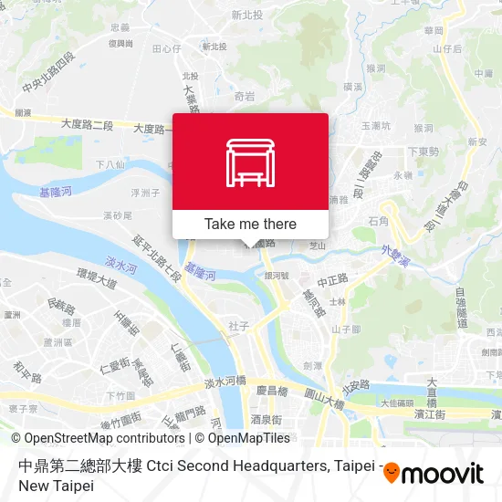中鼎第二總部大樓 Ctci Second Headquarters地圖