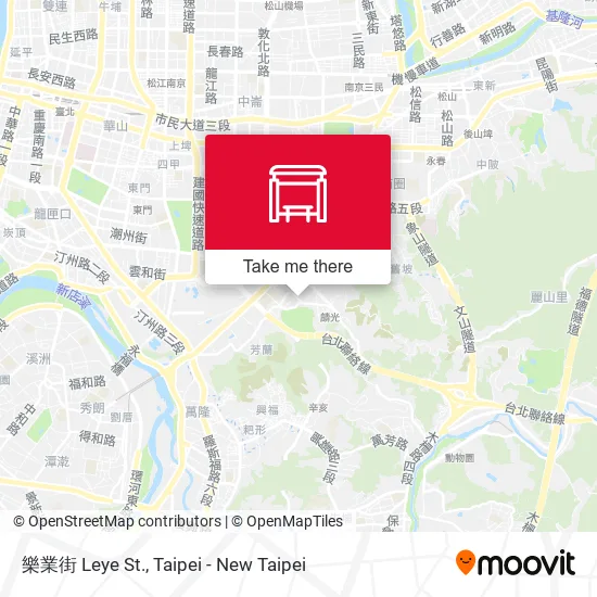樂業街 Leye St. map
