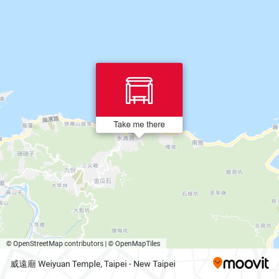 威遠廟 Weiyuan Temple map