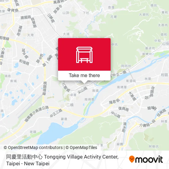 同慶里活動中心 Tongqing Village Activity Center map