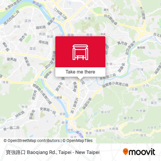 寶強路口 Baoqiang Rd. map