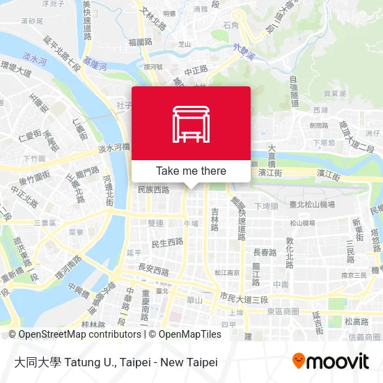 大同大學 Tatung U. map