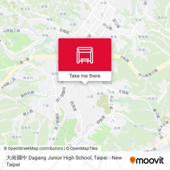 大崗國中 Dagang Junior High School map