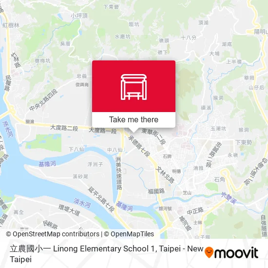 立農國小一 Linong Elementary School 1 map