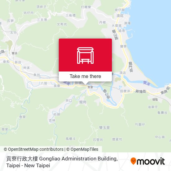 貢寮行政大樓 Gongliao Administration Building地圖
