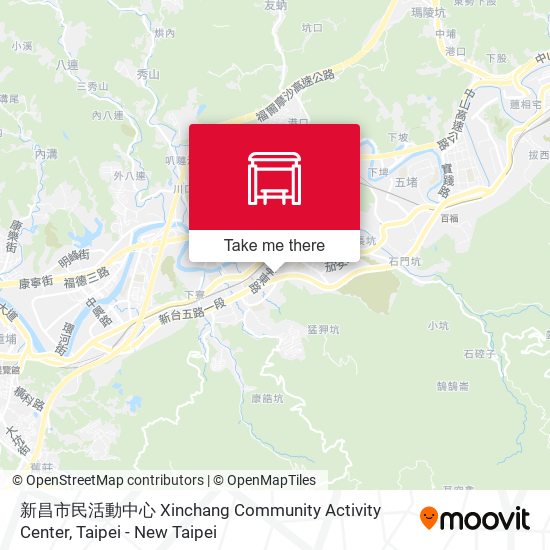 新昌市民活動中心 Xinchang Community Activity Center地圖