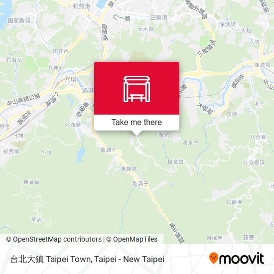 台北大鎮 Taipei Town地圖