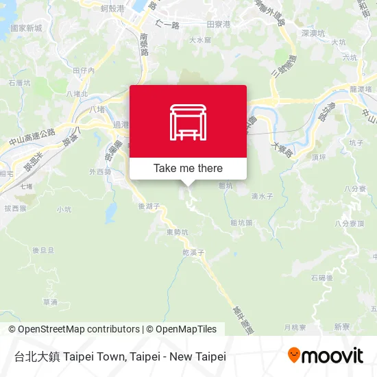 台北大鎮 Taipei Town地圖