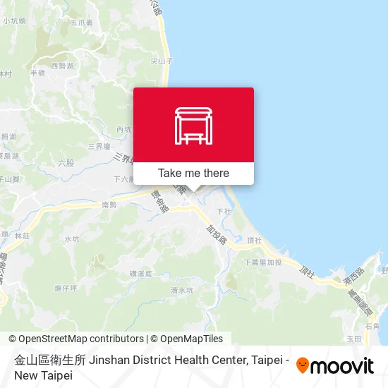金山區衛生所 Jinshan District Health Center map
