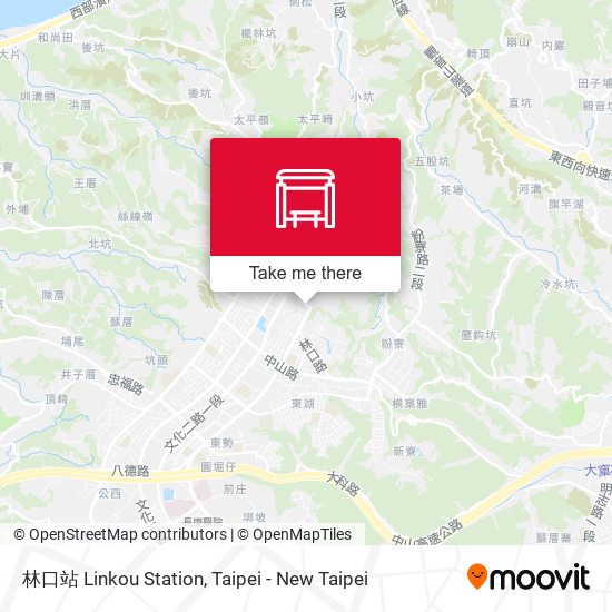 林口站 Linkou Station map