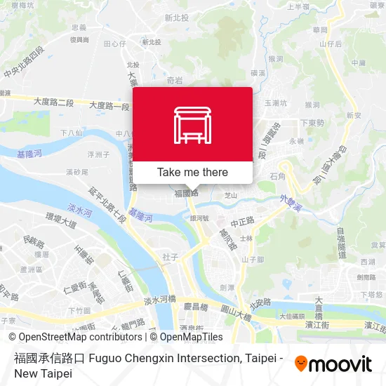 福國承信路口 Fuguo Chengxin Intersection map