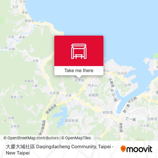 大慶大城社區 Daqingdacheng Community map