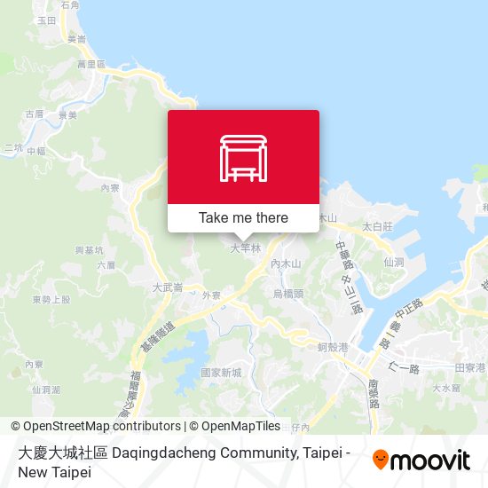 大慶大城社區 Daqingdacheng Community map