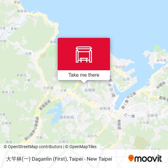 大竿林(一) Daganlin (First)地圖