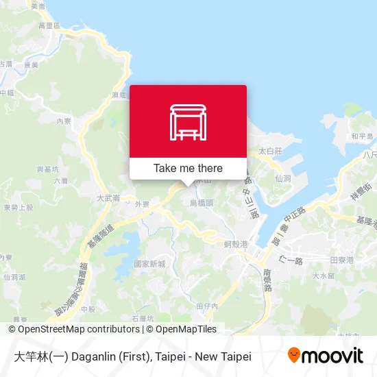 大竿林(一) Daganlin (First) map