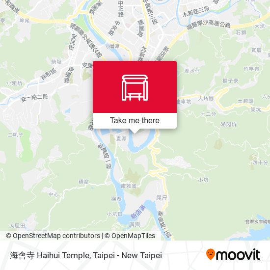 海會寺 Haihui Temple地圖