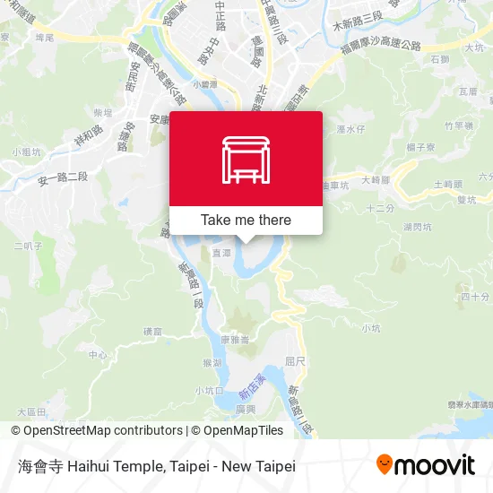 海會寺 Haihui Temple地圖