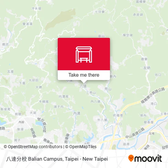 八連分校 Balian Campus map