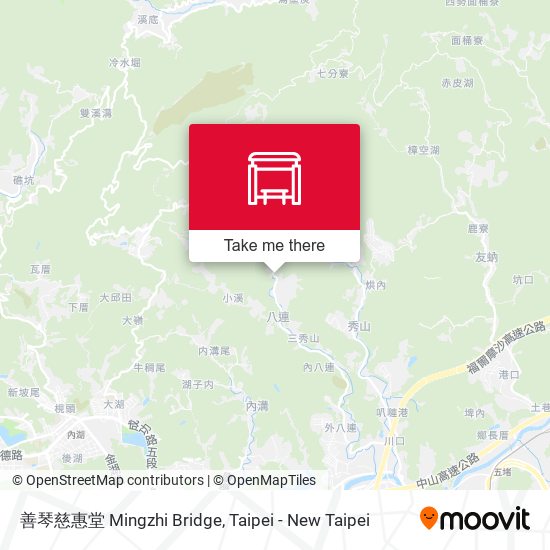 善琴慈惠堂 Mingzhi Bridge地圖