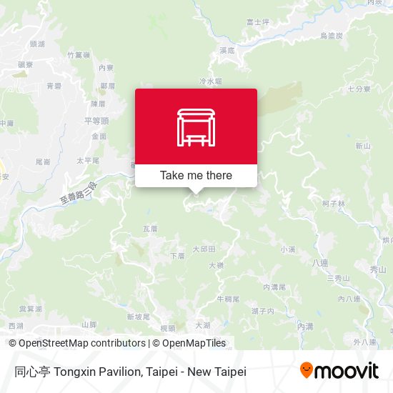 同心亭 Tongxin Pavilion map