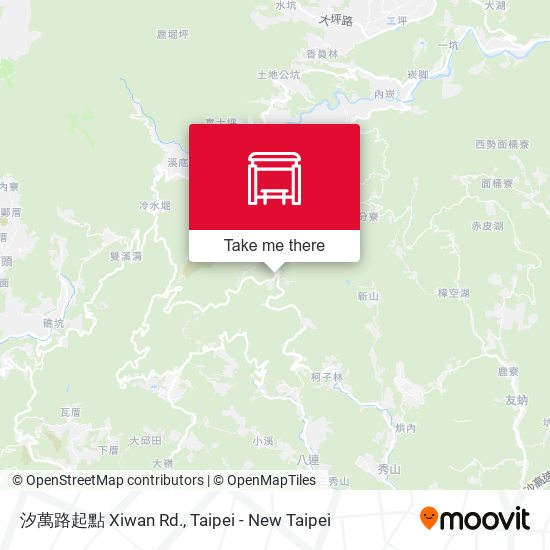 汐萬路起點 Xiwan Rd.地圖