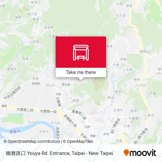 幽雅路口 Youya Rd. Entrance map
