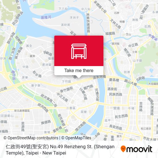 仁政街49號(聖安宮) No.49 Renzheng St. (Shengan Temple)地圖