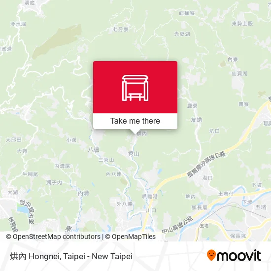 烘內 Hongnei map