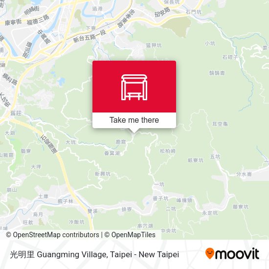 光明里 Guangming Village map