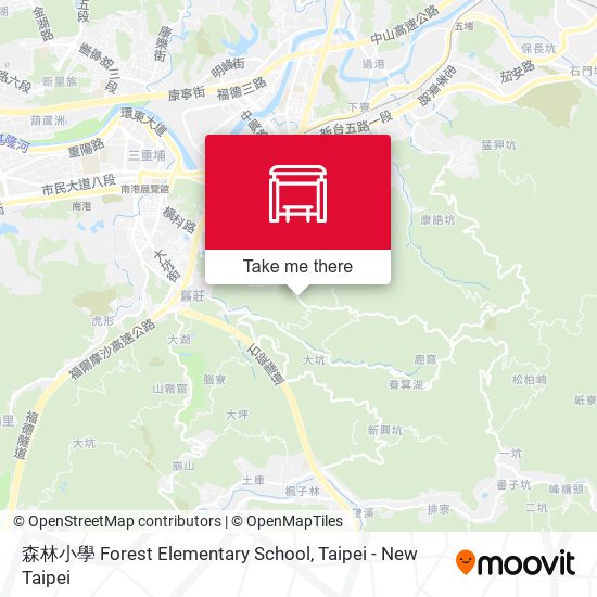 森林小學 Forest Elementary School地圖