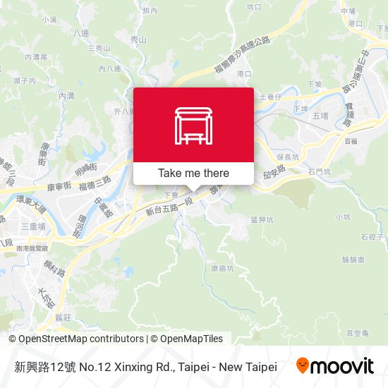 新興路12號 No.12 Xinxing Rd. map