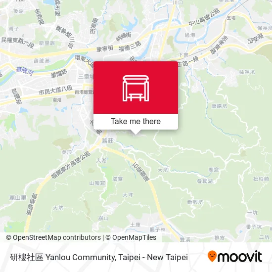 研樓社區 Yanlou Community map