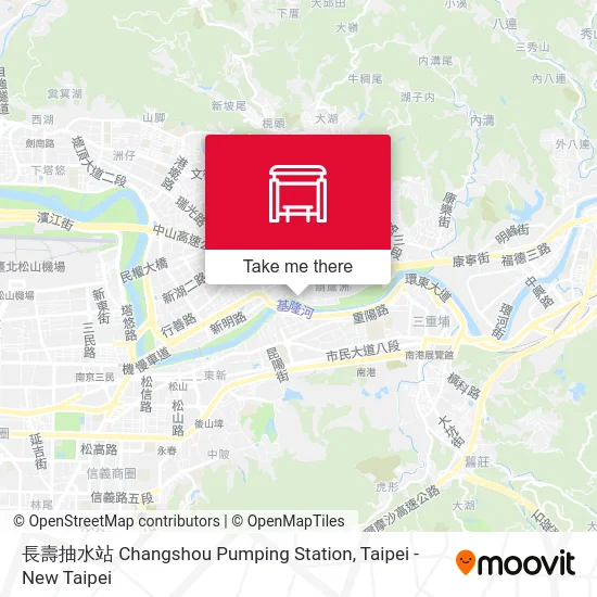 長壽抽水站 Changshou Pumping Station map