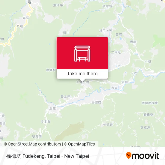 福德坑 Fudekeng map