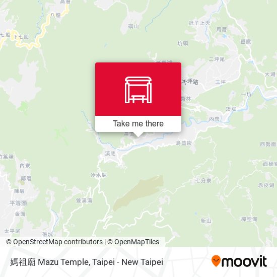 媽祖廟 Mazu Temple地圖