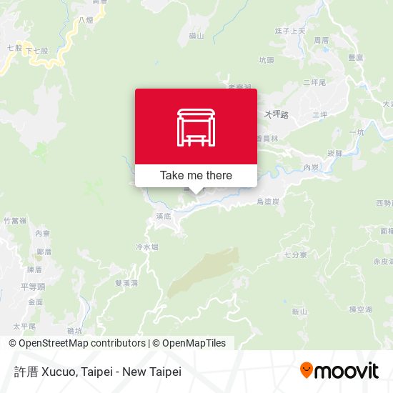 許厝 Xucuo map