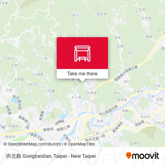 拱北殿 Gongbeidian地圖