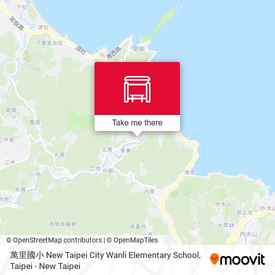 萬里國小 New Taipei City Wanli Elementary School map