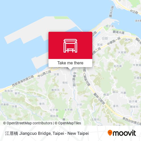 江厝橋 Jiangcuo Bridge map
